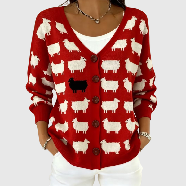 Adelaide | Comfortable Buttoned Knit Cardigan