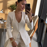 Aurélia™ | Elegant Tailored Women's Blazer