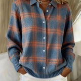 Danique | Checked Shirt Jacket with Buttons