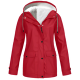 Elvira - Women's Raincoat with Fleece Lining