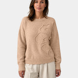 Alma | Knitted Floral Jumper