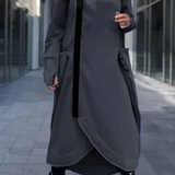 MANA™ | LONG HOODED SWEATSHIRT WITH ZIPPER MADE FROM LIGHT AND BREATHABLE FABRICS