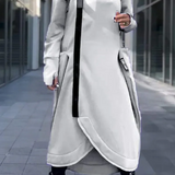 MANA™ | LONG HOODED SWEATSHIRT WITH ZIPPER MADE FROM LIGHT AND BREATHABLE FABRICS