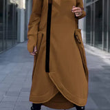 MANA™ | LONG HOODED SWEATSHIRT WITH ZIPPER MADE FROM LIGHT AND BREATHABLE FABRICS