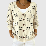 Chiara | Comfortable Buttoned Knit Cardigan