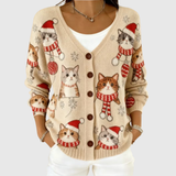 Alice | Comfortable Buttoned Knit Cardigan
