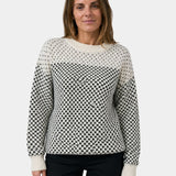 Rachael | Colour Block Round Neck Jumper