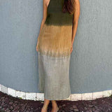 Heather - Casual Gradient Jurk