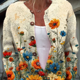 Coletta | Women's Cardigan with Wildflowers