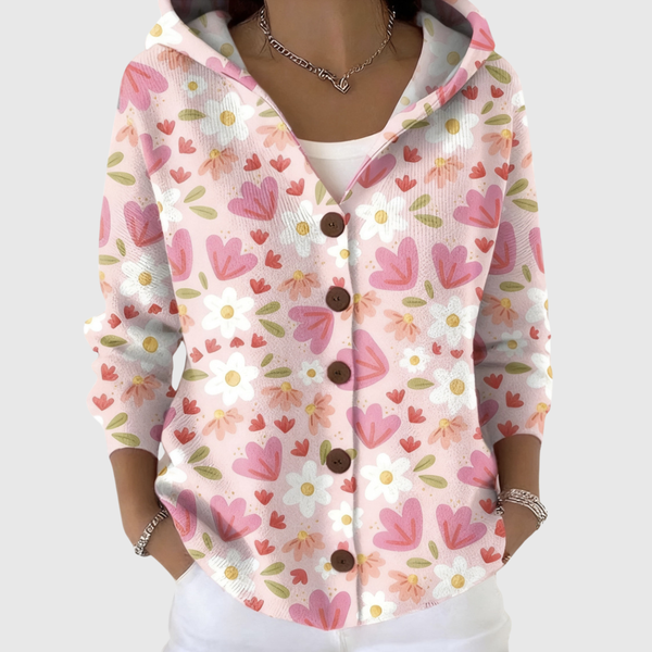 Greta | Comfortable Knitted Hoodie Cardigan