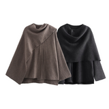 KALEIDE™ | ELEGANT CAPE IN FINE FABRIC