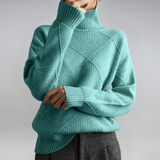 Laura | Luxurious cashmere jumper with high collar