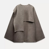 KALEIDE™ | ELEGANT CAPE IN FINE FABRIC