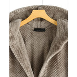 Dana™ | Ribbed Hooded Coat