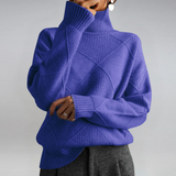 Laura | Luxurious cashmere jumper with high collar