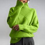 Laura | Luxurious cashmere jumper with high collar