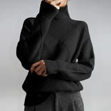 Laura | Luxurious cashmere jumper with high collar