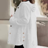 Casual Corduroy Hoodie Jacket for Autumn