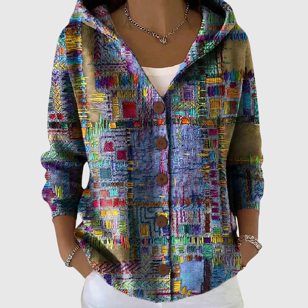 Carlotta | Comfortable Knit Hooded Cardigan