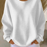 Eden | Waffle Knit Jumper