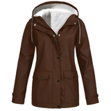 Elvira - Women's Raincoat with Fleece Lining