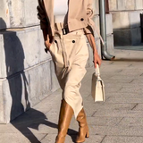 Elegant two-piece set with jacket and skirt