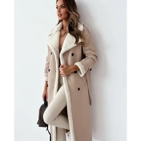 Aline - Elegant coat with lapels