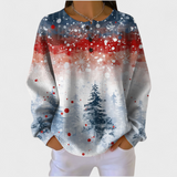 Lina | Christmas Jumper with a Soft Pine Motif