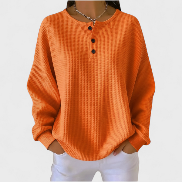 Elisabeth | Soft Waffle Knit Jumper