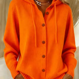 Lorena | Short Hooded Cardigan