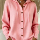 Lorena | Short Hooded Cardigan