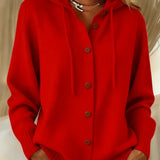 Lorena | Short Hooded Cardigan