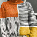 Gessica | Turtleneck with Floral Pattern