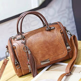 Julie™ | Textuur Leer Tas
