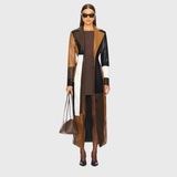 Maria - Long Patchwork Coat