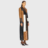 Maria - Long Patchwork Coat