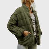 Josiane | Elegant oversized quilted jacket