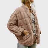 Josiane | Elegant oversized quilted jacket