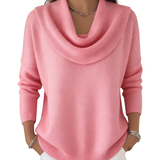 Vionne | Jumper with Draped Neck