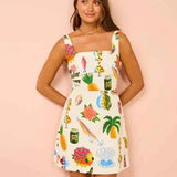 Azalea - Tropische Delicatesse Jurk