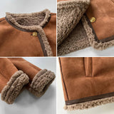 Sherpa Trim Coat Lilian-Thouram Toteme