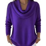 Vionne | Jumper with Draped Neck