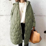 PRISCILLA™ | PARKA WITH HOOD AND ATTENTIVE DETAILS