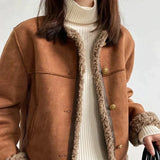 Sherpa Trim Coat Lilian-Thouram Toteme