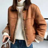 Sherpa Trim Coat Lilian-Thouram Toteme