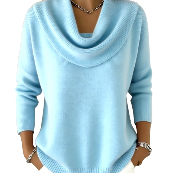 Vionne | Jumper with Draped Neck