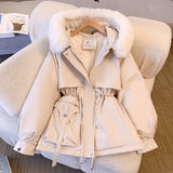 Joséphine | Elegant winter coat with fur