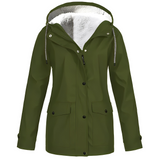 Elvira - Women's Raincoat with Fleece Lining