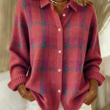 Danique | Checked Shirt Jacket with Buttons