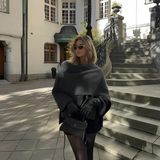 KALEIDE™ | ELEGANT CAPE IN FINE FABRIC